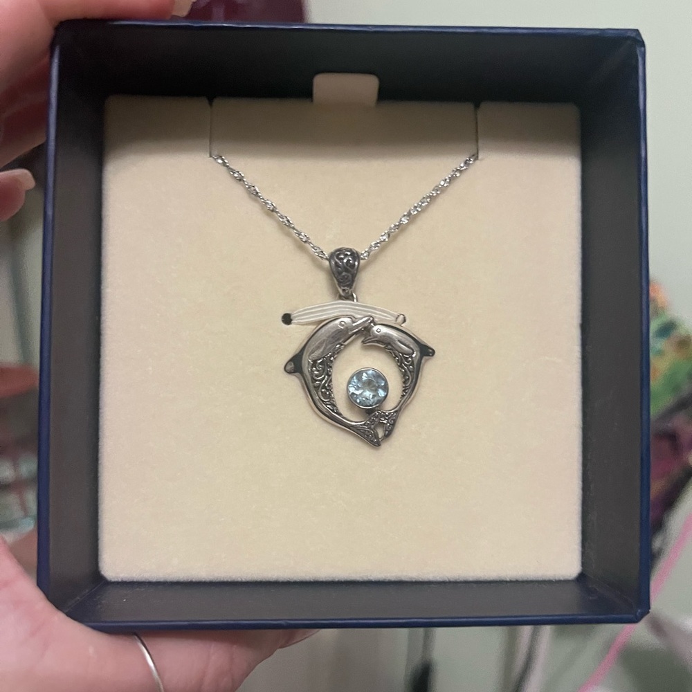 Stauer Balinese Dolphin Necklace
